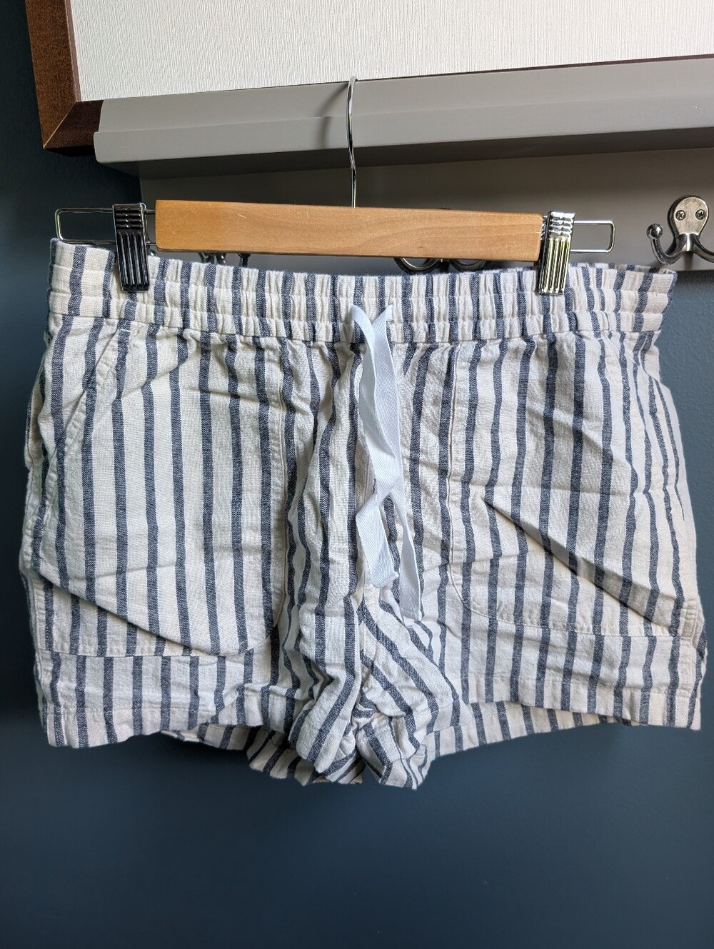 Jcrew Linen Stripped Shirts Sm